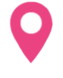 Positionnement GPS rose